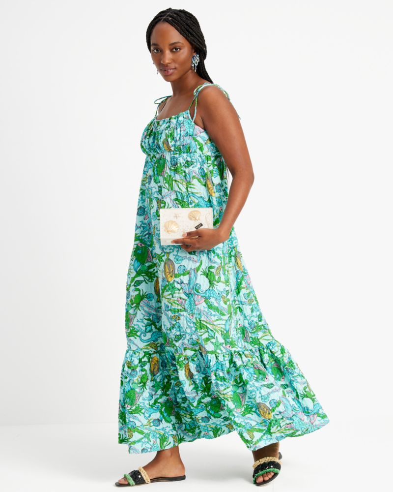 Under The Sea Tie-strap Dress