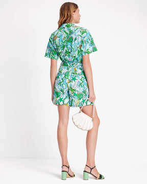 Under The Sea Tie-waist Shorts
