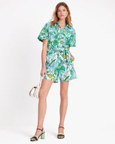 Under The Sea Tie-waist Shorts