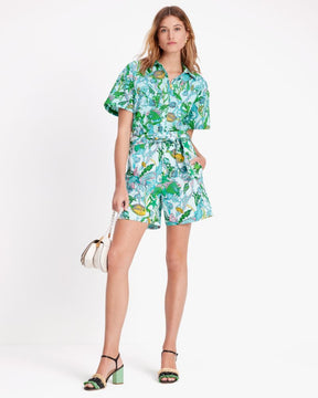 Under The Sea Tie-waist Shorts