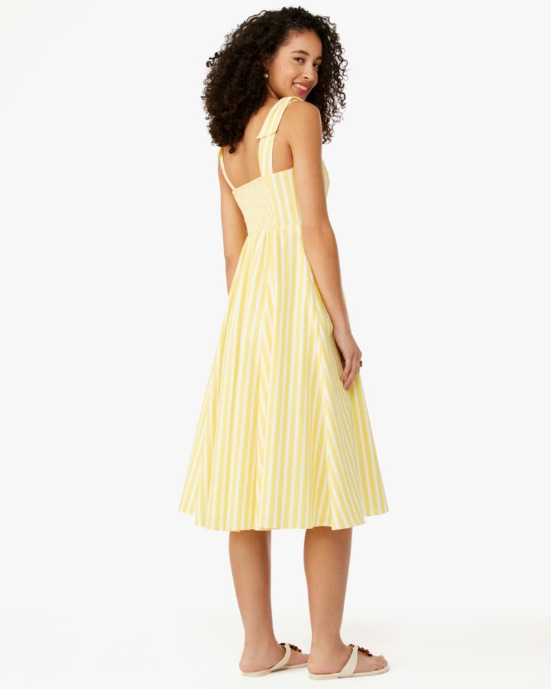Basket Stripe Fit-and-flare Dress