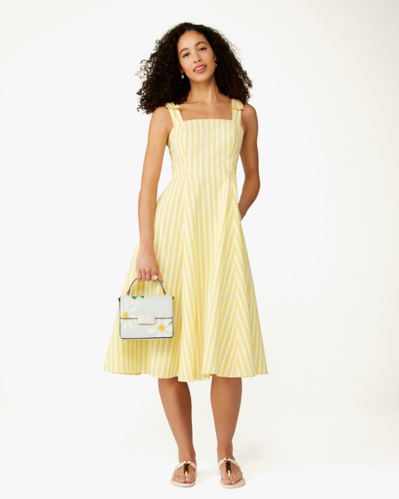 Basket Stripe Fit-and-flare Dress