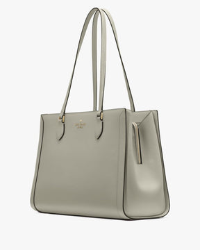 Madison Saffiano East West Leather Large Laptop Tote
