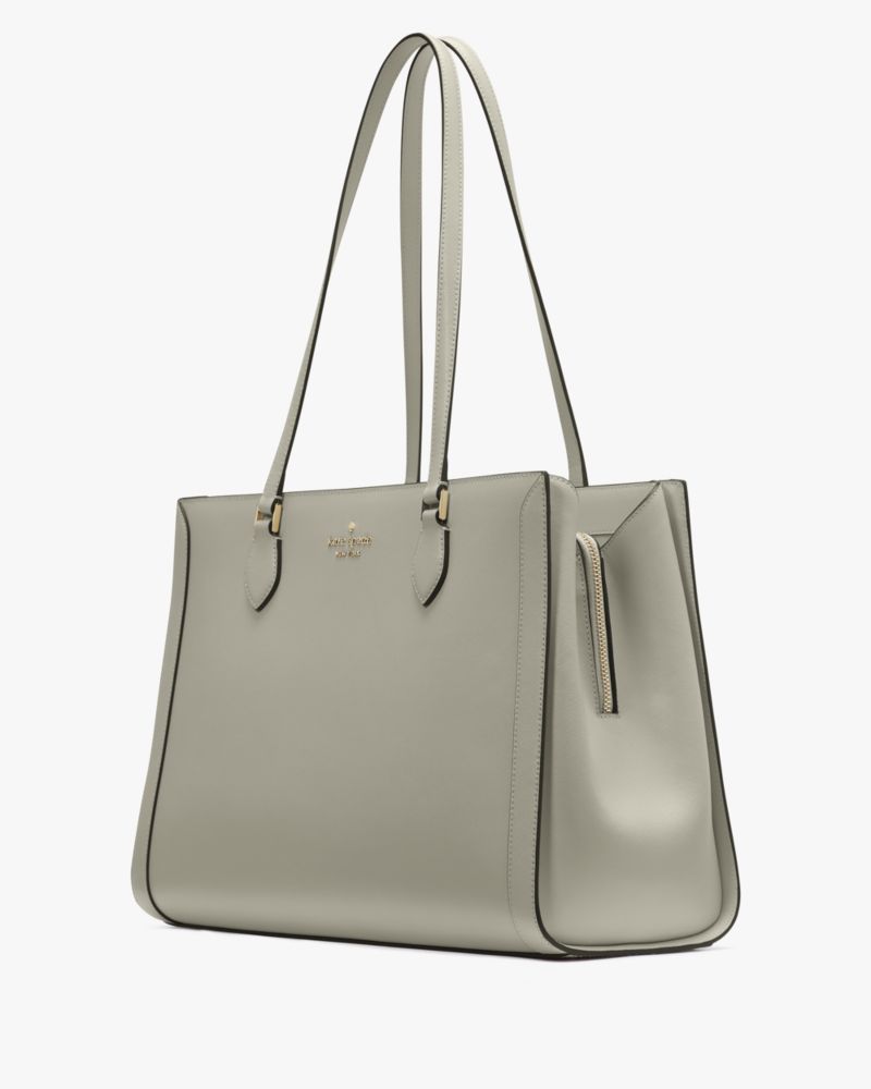 Madison Saffiano East West Leather Large Laptop Tote