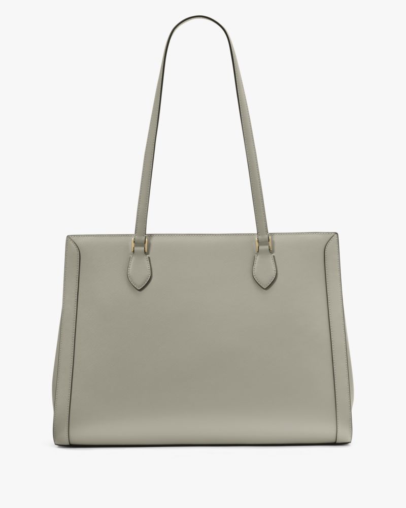 Madison Saffiano East West Leather Large Laptop Tote