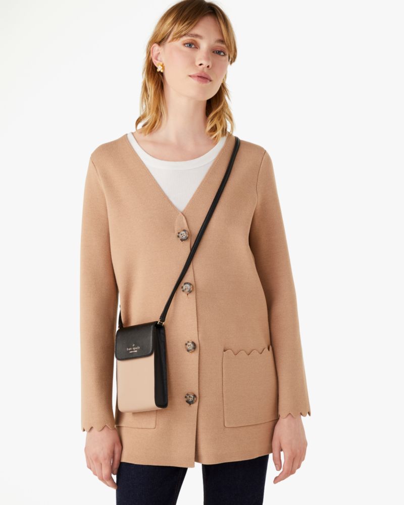 Madison North South Flap Phone Crossbody