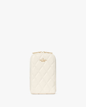 Carey Quilted North South Phone Crossbody