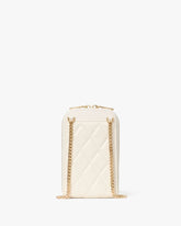 Carey Quilted North South Phone Crossbody