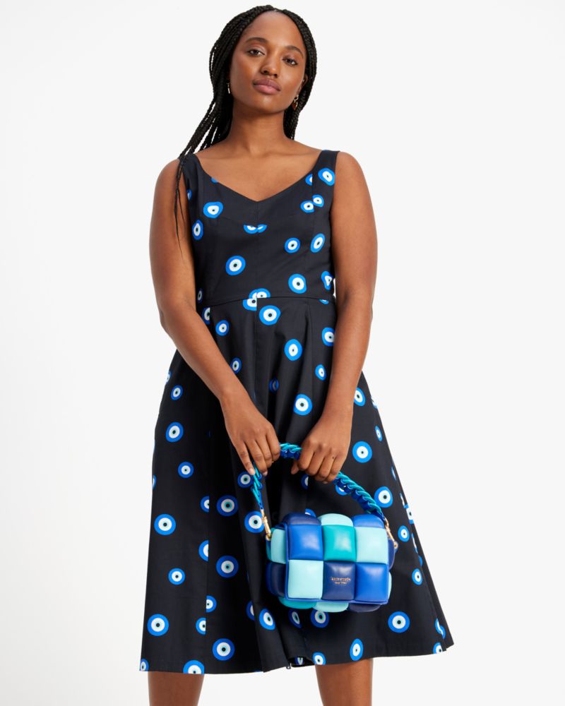 Evil Eye Poplin Grace Dress