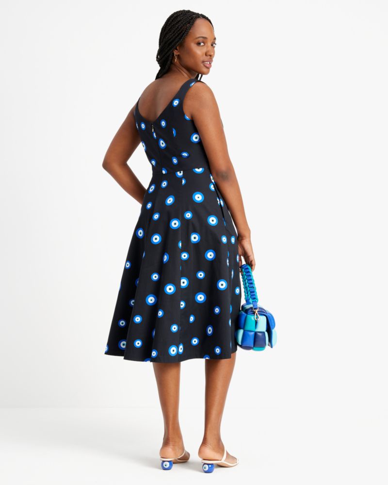 Evil Eye Poplin Grace Dress