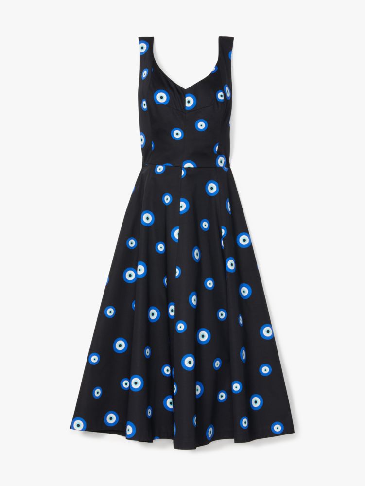 Evil Eye Poplin Grace Dress