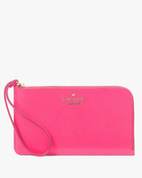 Lucy Medium L-Zip Wristlet