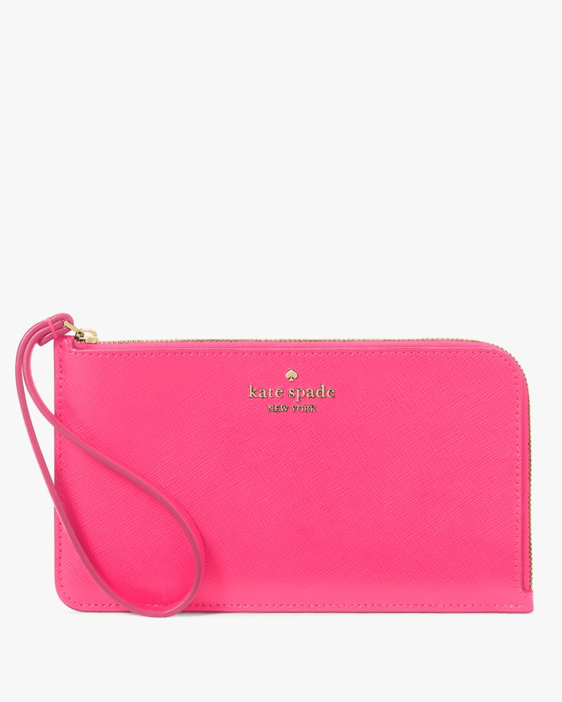 Lucy Medium L-Zip Wristlet