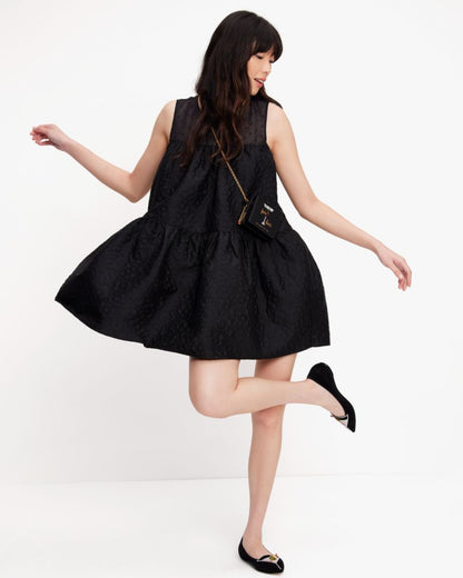 Organza Dots Sleeveless Dress