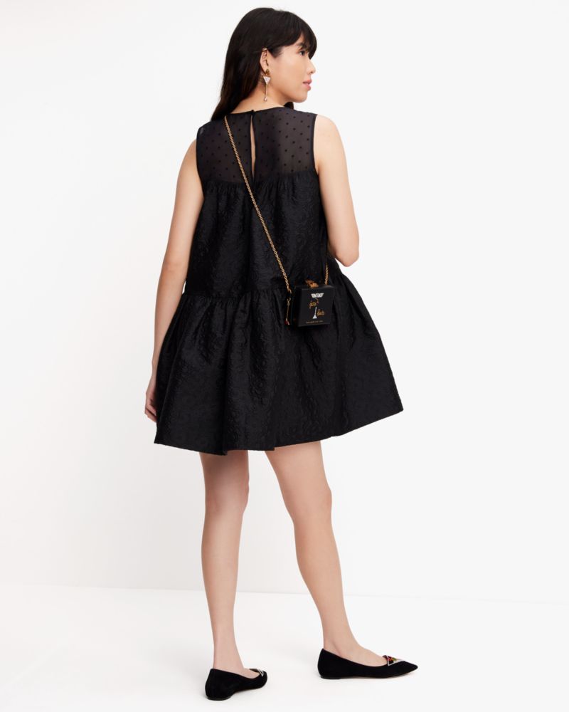 Organza Dots Sleeveless Dress