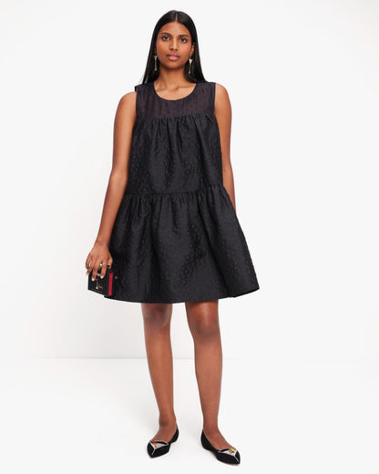 Organza Dots Sleeveless Dress