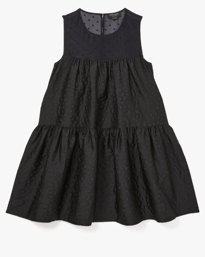 Organza Dots Sleeveless Dress