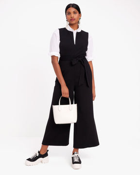 Sleeveless Ponte Jumpsuit