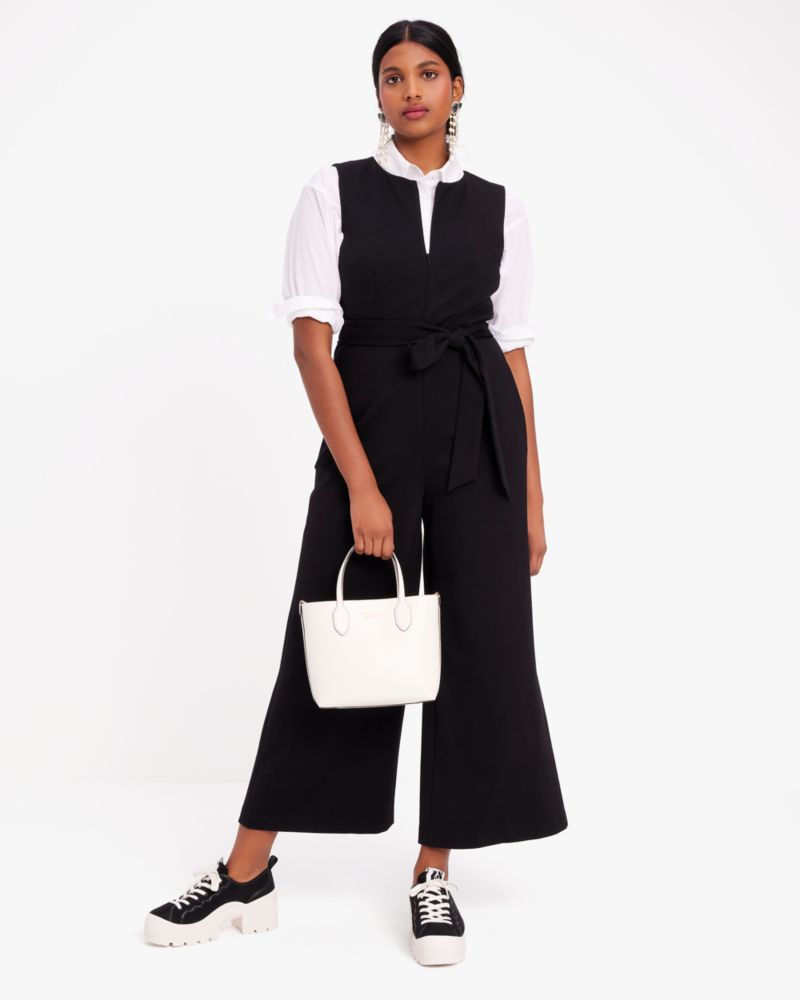 Sleeveless Ponte Jumpsuit