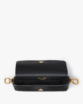 Double Up Pebbled Leather Crossbody