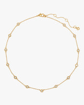 Set In Stone Station Necklace