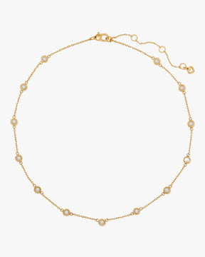 Set In Stone Station Necklace