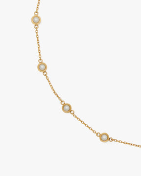 Set In Stone Station Necklace