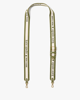 Logo Webbing Bag Strap