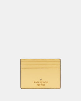 Spade Flower Small Slim Card Holder