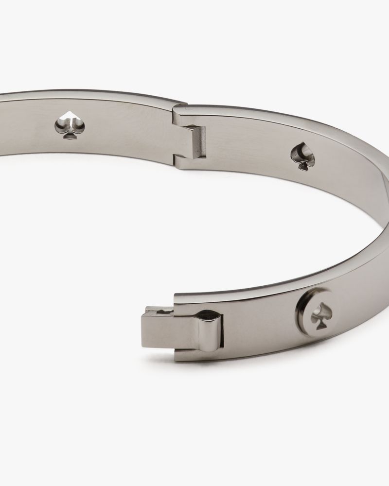 Spot The Spade Studded Hinged Bangle