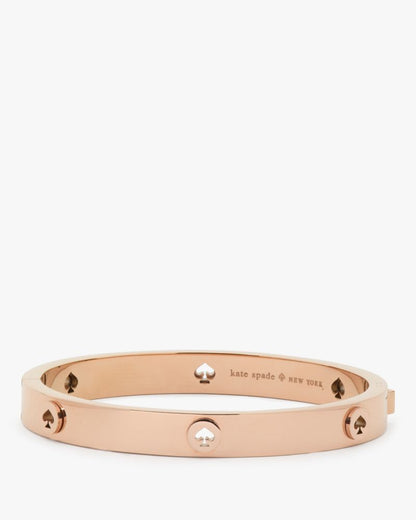 Spot The Spade Studded Hinged Bangle