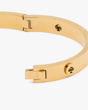 Spot The Spade Studded Hinged Bangle