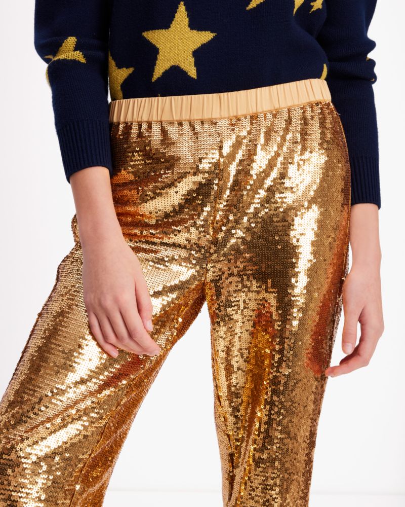 Sequin Jogger Pants