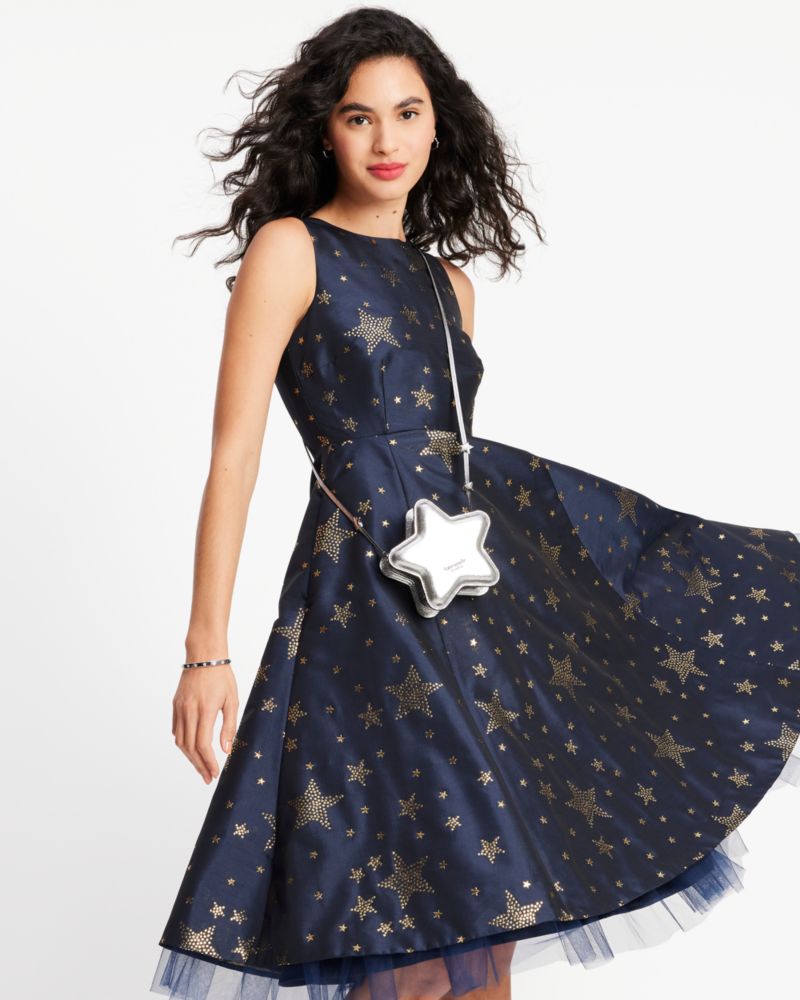 Starlight Brocade Dress