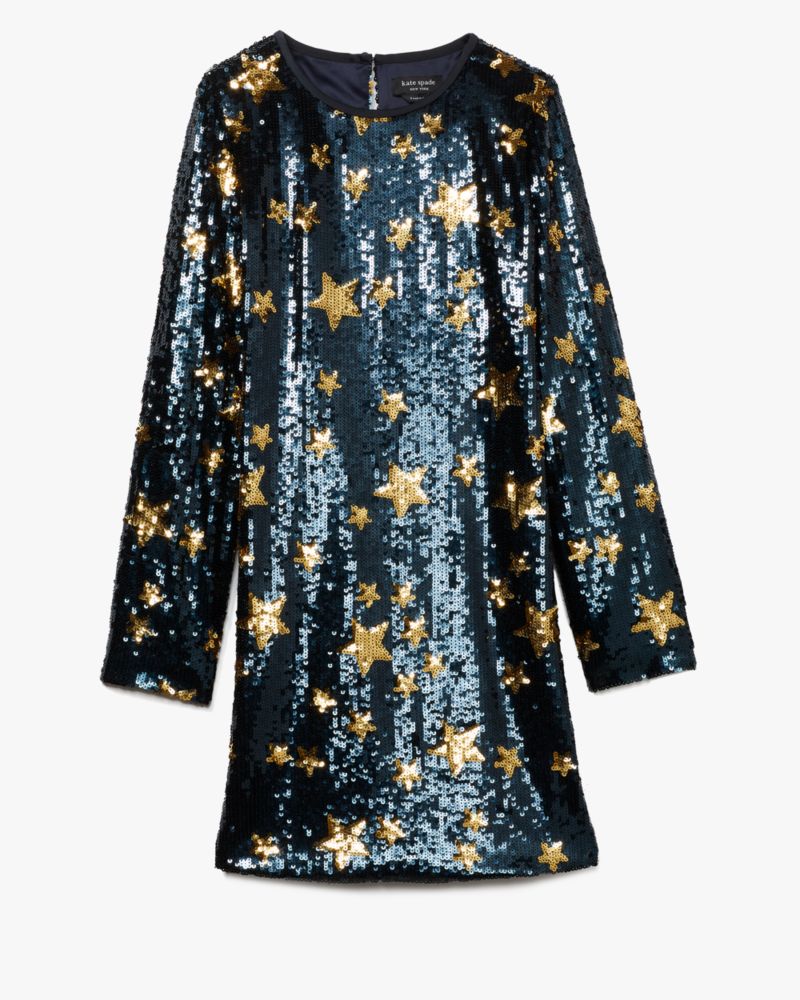 Starlight Sequin Shift Dress