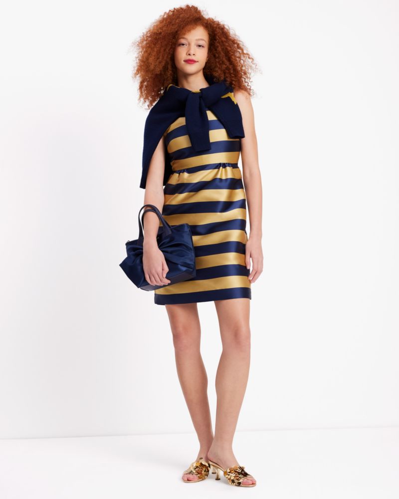 Awning Stripe Sheath Dress
