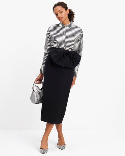 Bow Pencil Skirt