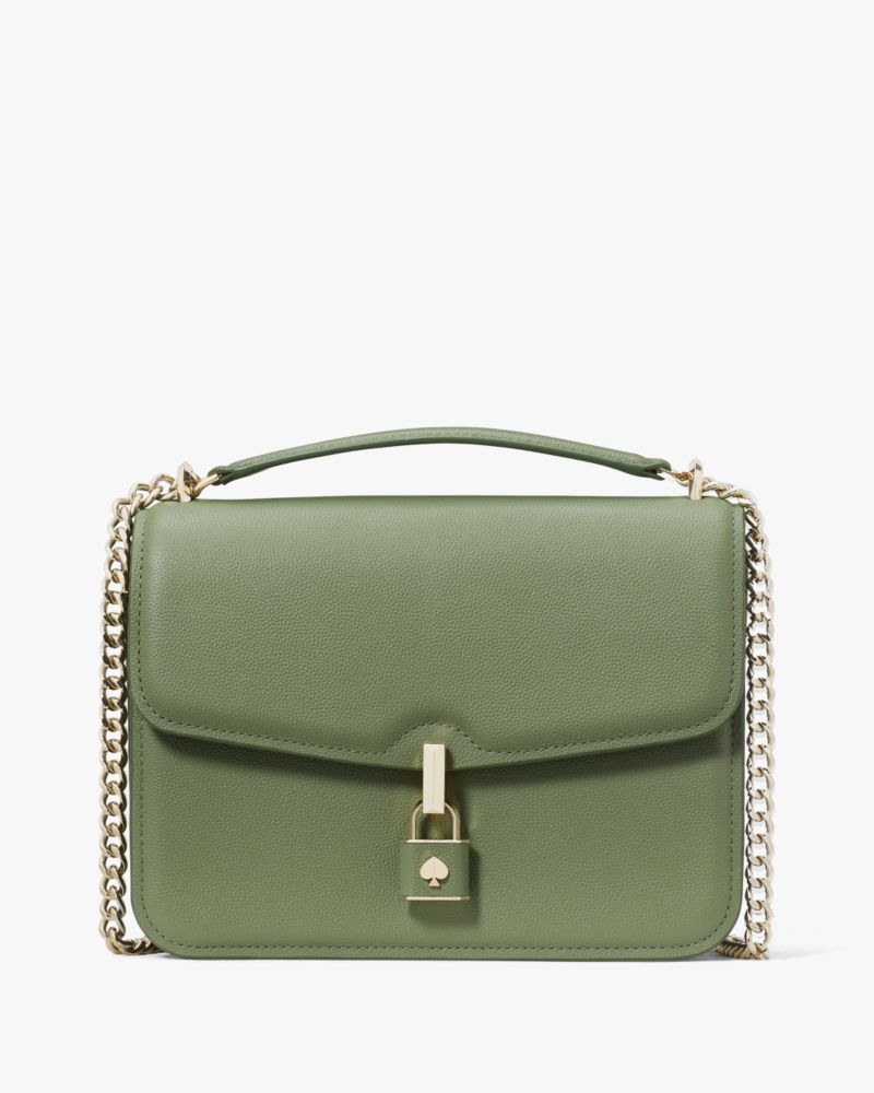 Locket Large Flap Shoulder Bag