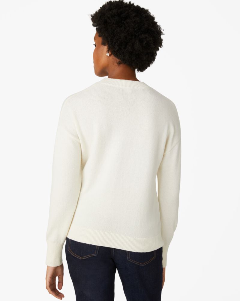 Hoot Embellished Owl Sweater