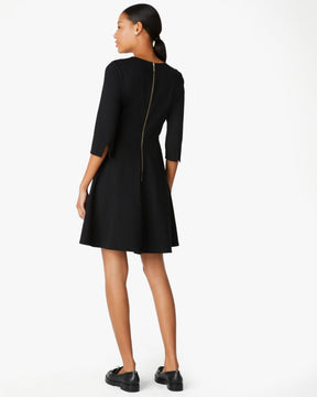 Pearl Bow Ponte Dress