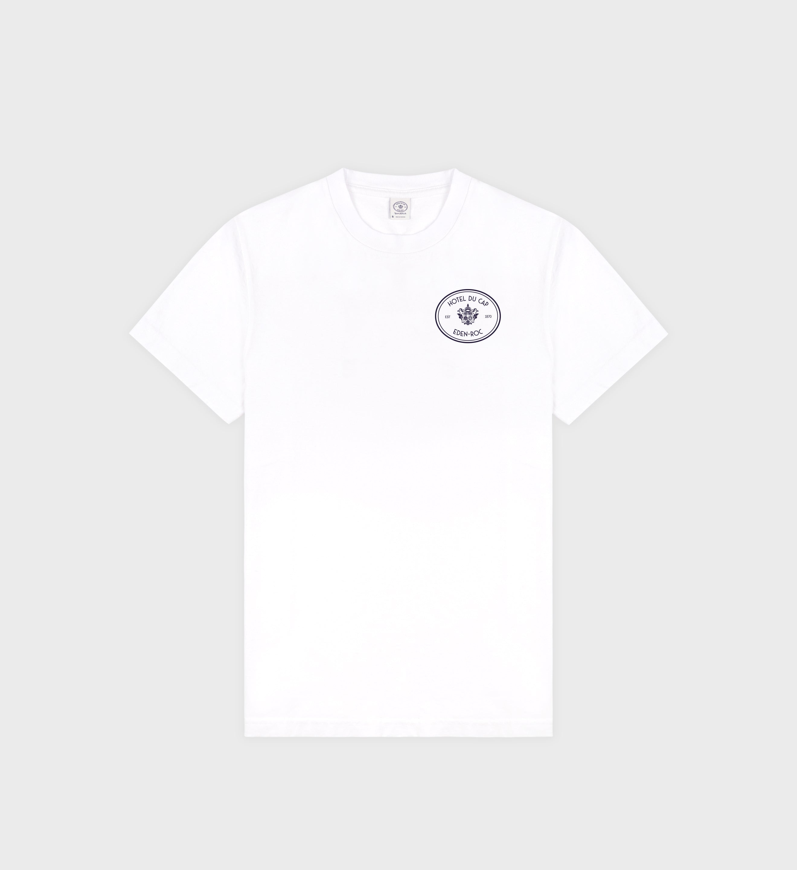 Kennedy Crest T-Shirt - White/Navy