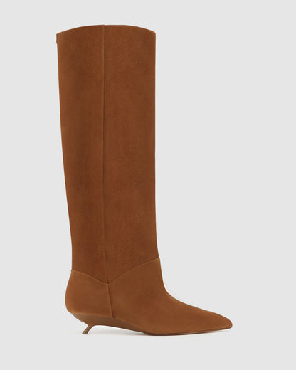 Keria Cow Suede Tan