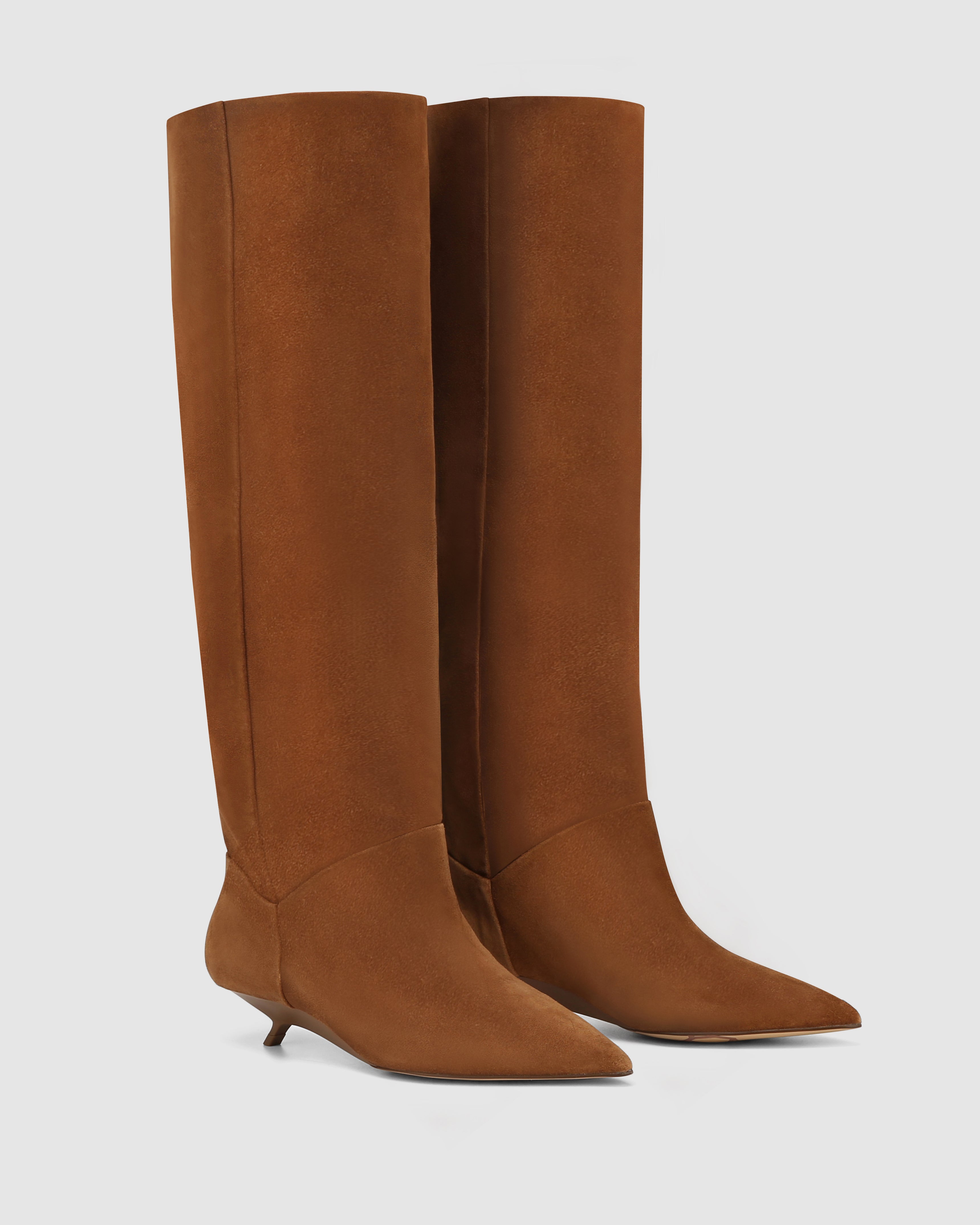 Keria Cow Suede Tan