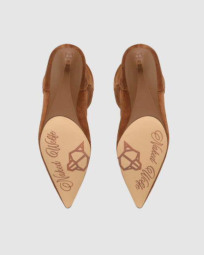Keria Cow Suede Tan