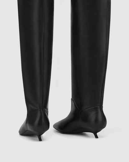 Keria Nappa Prince Leather Black