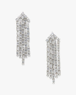 Showtime Fringe Statement Earrings