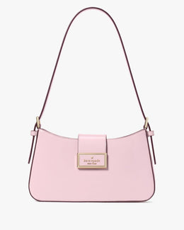 Reegan Patent Fabric Small Shoulder Bag