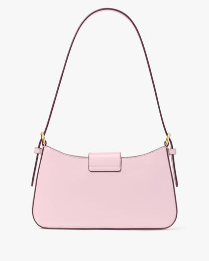 Reegan Patent Fabric Small Shoulder Bag