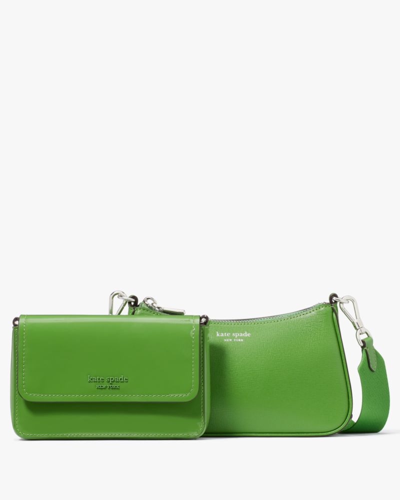 Double Up Patent Leather Crossbody
