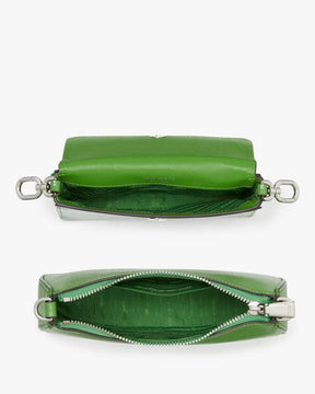 Double Up Patent Leather Crossbody